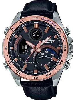 Японские наручные  мужские часы Casio ECB-900GL-1B. Коллекция Edifice