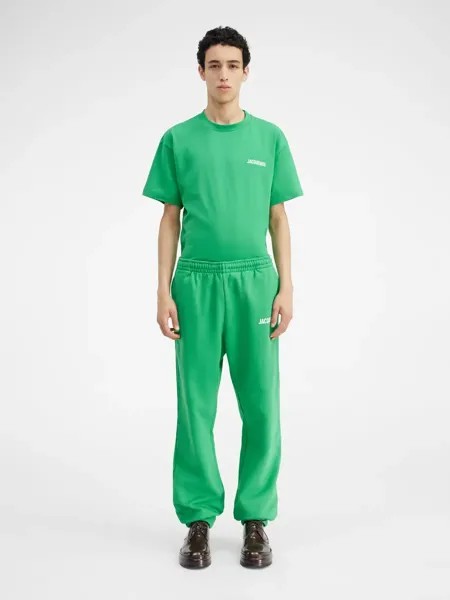 Спортивные брюки с логотипом Бег Жакмюса Jacquemus, зеленый