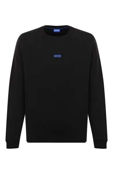 Хлопковый свитшот HUGO Blue