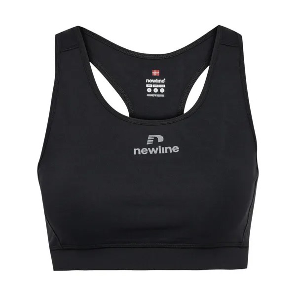 Женская футболка для бега Nwllean Sports Bra NEWLINE, цвет schwarz
