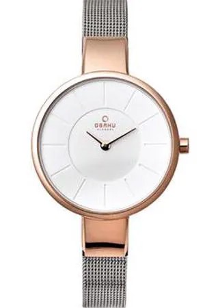 Fashion наручные  женские часы Obaku V149LXVIMC. Коллекция Mesh