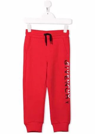 Givenchy Kids спортивные брюки с логотипом