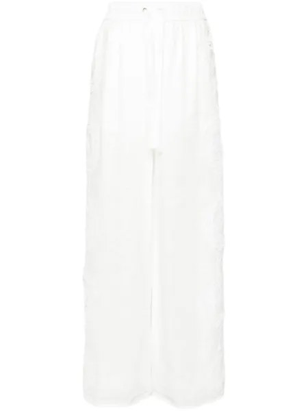 ZIMMERMANN широкие брюки Halliday, нейтральный цвет