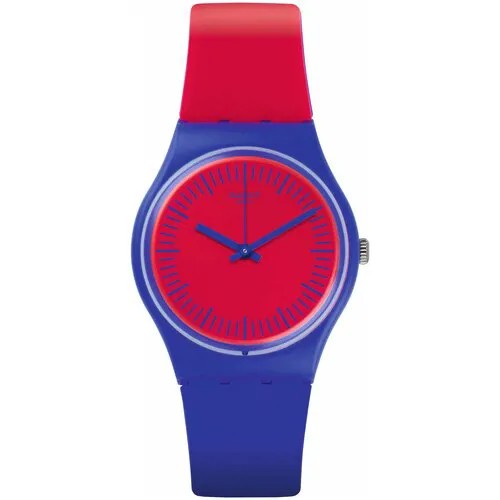 Наручные часы swatch Gent, красный, синий