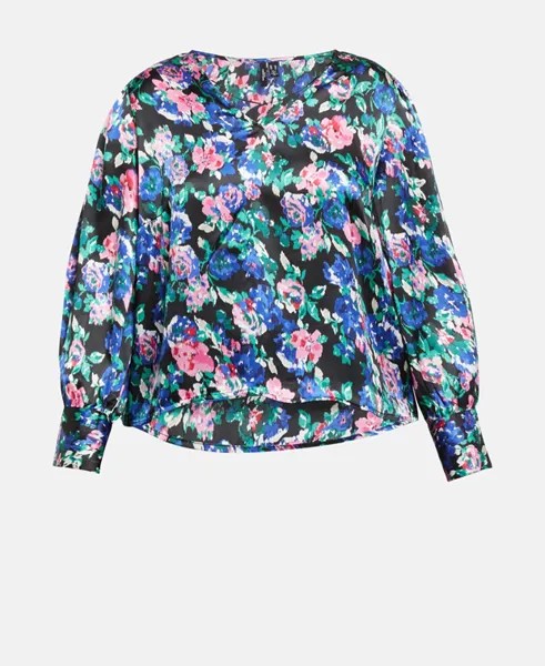 Рубашка блузка Vero Moda Curve, черный