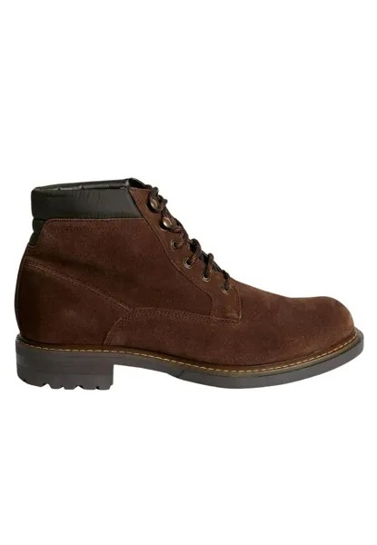 Ботильоны SUEDE CASUAL BOOTS Marks & Spencer, цвет brown