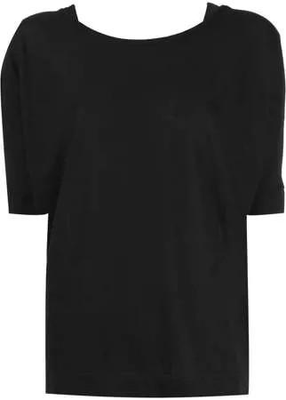 Zanone футболка с V-образным вырезом на спине