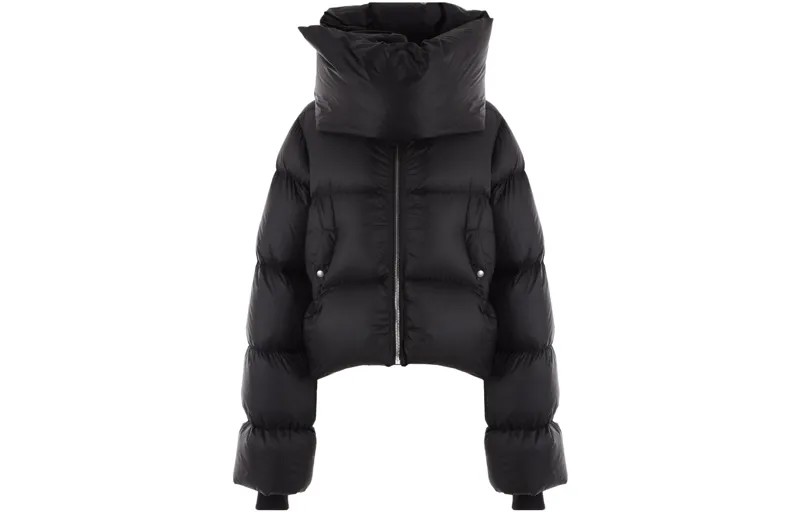 Пуховик женский черный Rick Owens