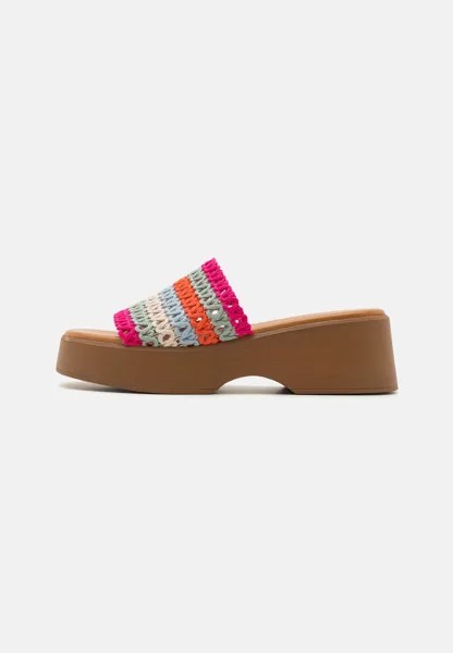 Туфли-мюли на высоком каблуке YASSU ALDO, цвет multicolor