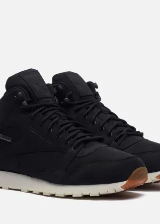 Кроссовки мужские Reebok Classic Leather Mid Gore-Tex Thin черные 40 EU