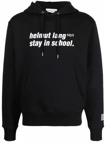 Helmut Lang худи Stay In School