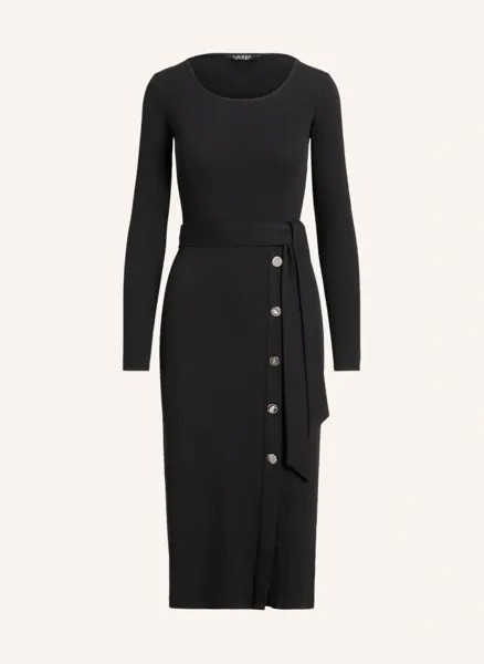 Платье из джерси Lauren Ralph Lauren, черный