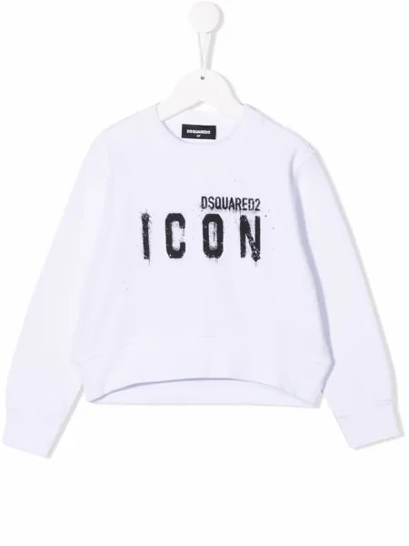Dsquared2 Kids толстовка с принтом Icon