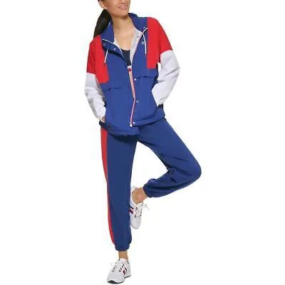 Tommy Hilfiger Sport Womens Logo Short Active Windbreaker Jacket Coat BHFO 0944