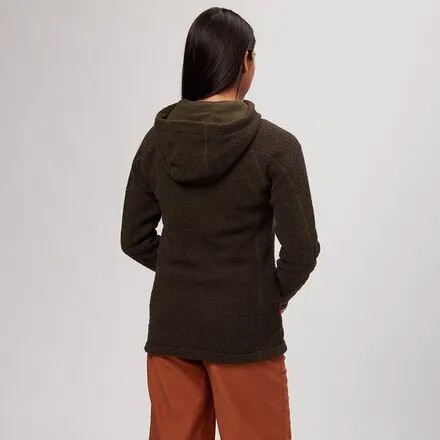 Флисовая куртка Kaitum женская Fjallraven, темно-зеленый
