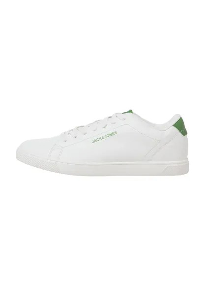 Низкие кроссовки Jfwboss Jack & Jones, цвет white detail:medium green