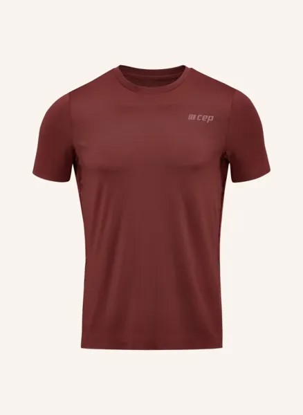 Беговая рубашка the run short sleeve Cep, красный