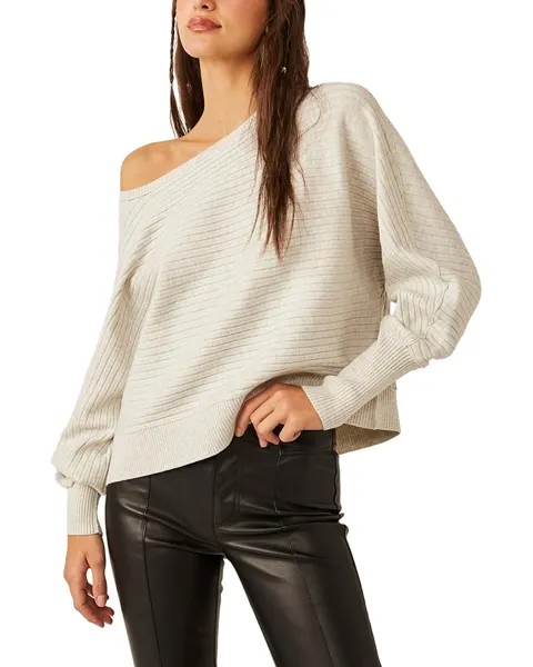Свитер Free People Sublime Pullover, цвет White Heather
