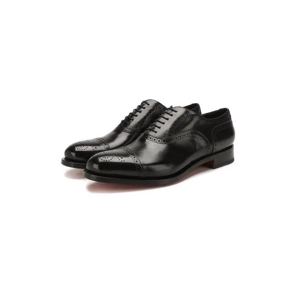 Кожаные оксфорды Santoni