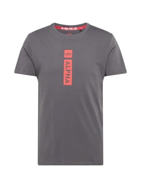 Футболка Alpha Industries, графитовый