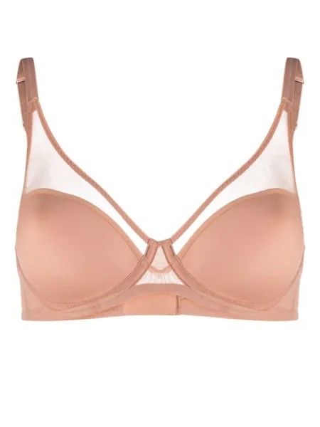 Agent Provocateur бюстгальтер Lucky с плотными чашками, коричневый