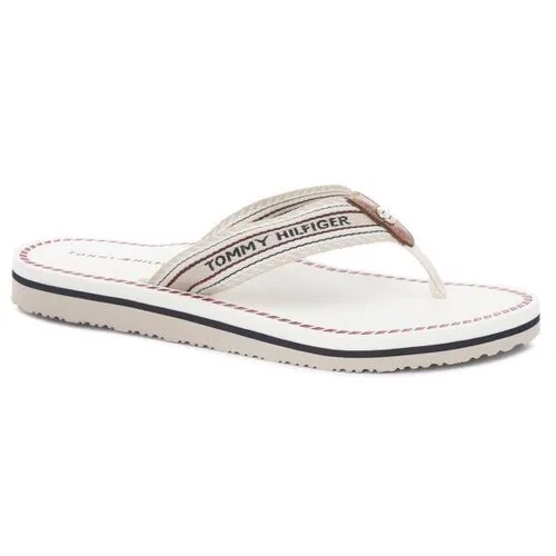 Шлепанцы Tommy Hilfiger FW0FW05761 белый, Размер 36