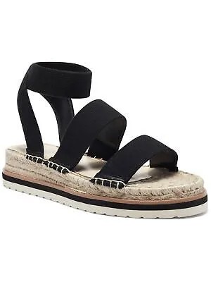 VINCE CAMUTO Женские черные эспадрильи на платформе 1 дюйм Kolindia без шнуровки 6,5 м