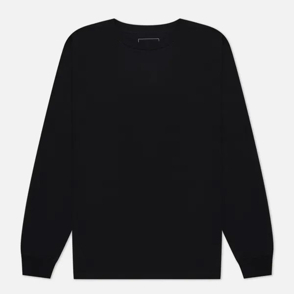 Мужской лонгслив SOPHNET. Essential Ultima Single Jersey чёрный, Размер XL