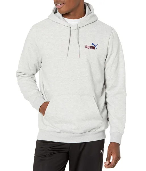 Толстовка Puma Essentials Embroidery Logo Fleece, светло-серый