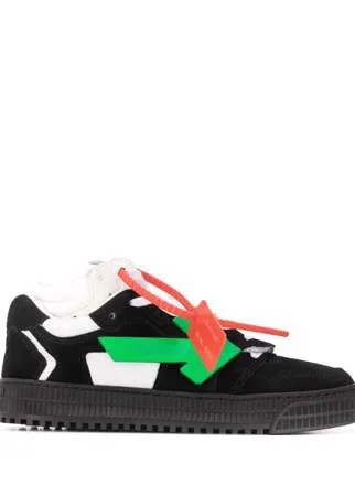 Off-White высокие кеды с логотипом Arrows