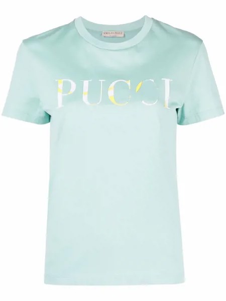 Emilio Pucci футболка с логотипом