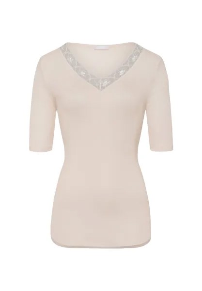 V-Рубашка Шерстяное Кружево HANRO, цвет Pumice Damen