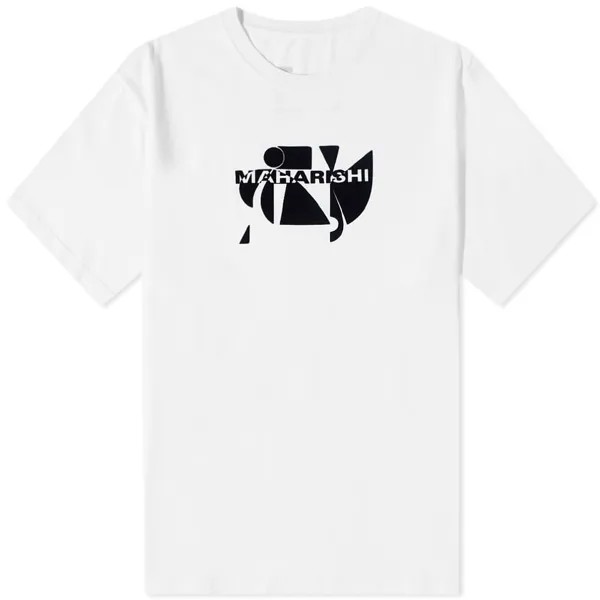 Футболка Maharishi Cubist Maharishi Flock Tee