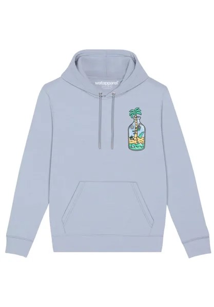 Худи HOLIDAY IN A BOTTLE Watapparel, цвет serene blue