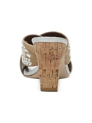 DONALD PLINER Женские замшевые босоножки Sandal Beige Giliansp на блочном каблуке без шнуровки 7 M