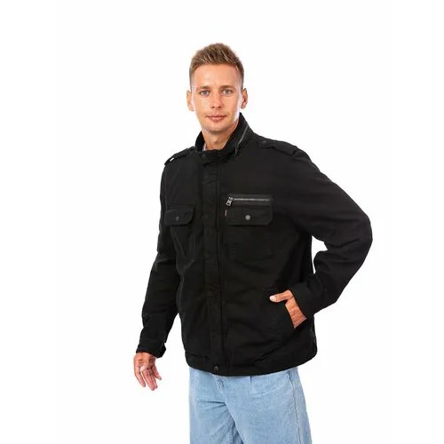 Куртка-рубашка Levi's, размер L, черный