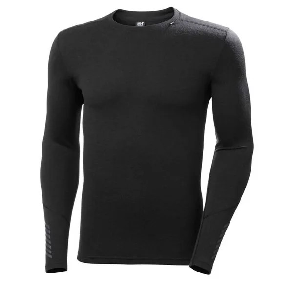 Лонгслив Helly Hansen Lifa Merino Midweight Crew, черный