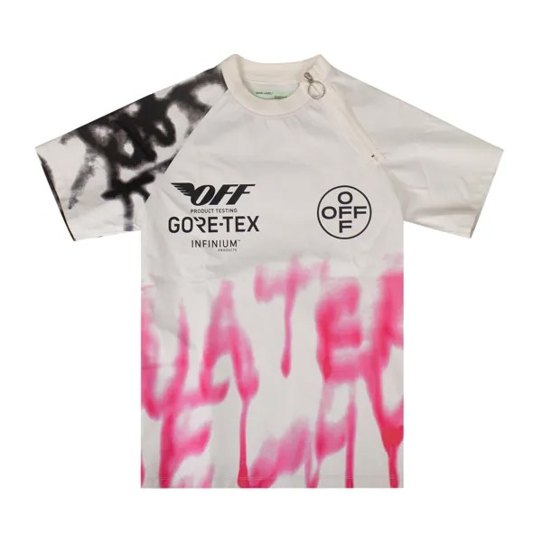 Off-White Футболка с короткими рукавами Goretex Graffiti, Многоцветная