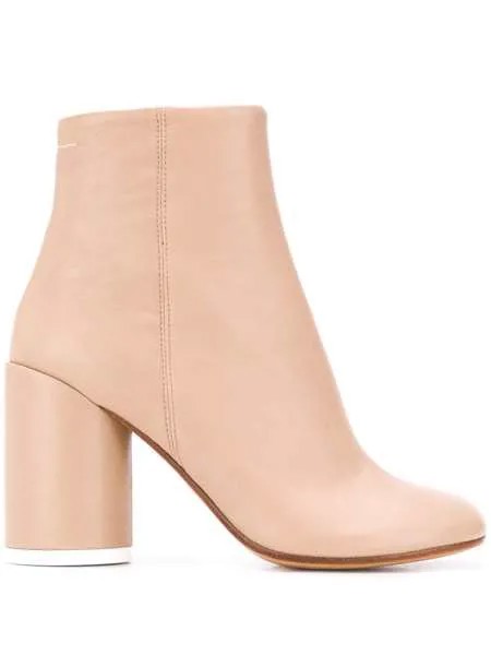 MM6 Maison Margiela ботильоны на наборном каблуке