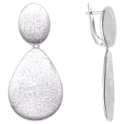 Серьги из серебра Delta с222207