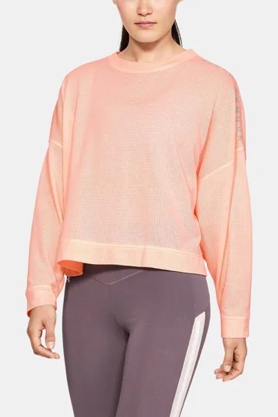 Свитшот женский Under Armour 1341953-805 оранжевый MD