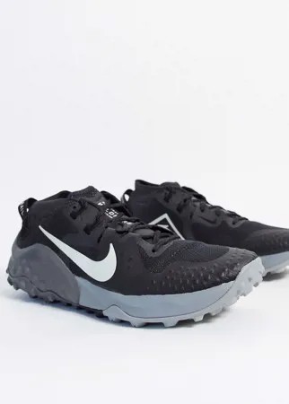 Черные кроссовки Nike Running Wildhorse 6-Черный