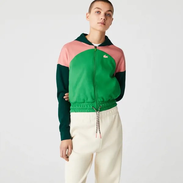 Женское худи Lacoste SPORT  на молнии