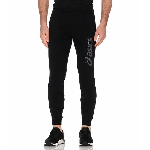 Брюки ASICS, спортивные, размер S, черный