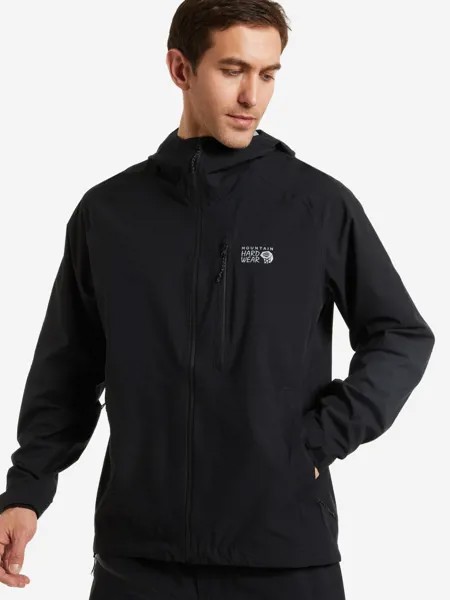 Куртка мембранная мужская Mountain Hardwear Stretch Ozonic Jacket, Черный