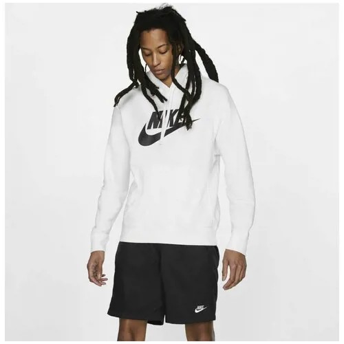 Толстовка/Nike/BV2973-100/Nike Sportswear Club Fleece/белый/S