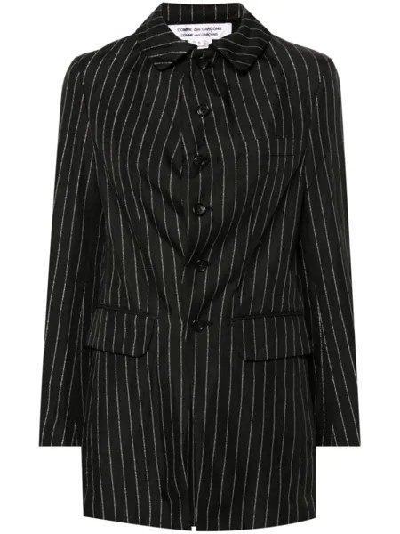 Куртка-рубашка в тонкую полоску Comme Des Garçons Comme Des Garçons, черный