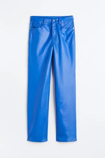 90-е прямые брюки H&M, синий
