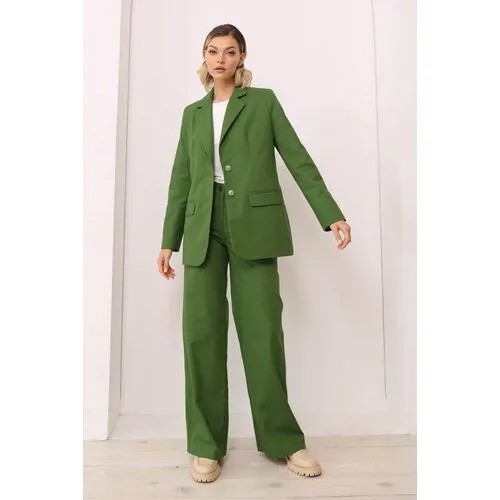 Пиджак Looklikecat, размер 54, зеленый