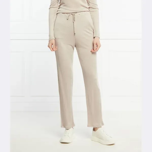 Спортивные брюки Rigel прямого кроя Max Mara, бежевый